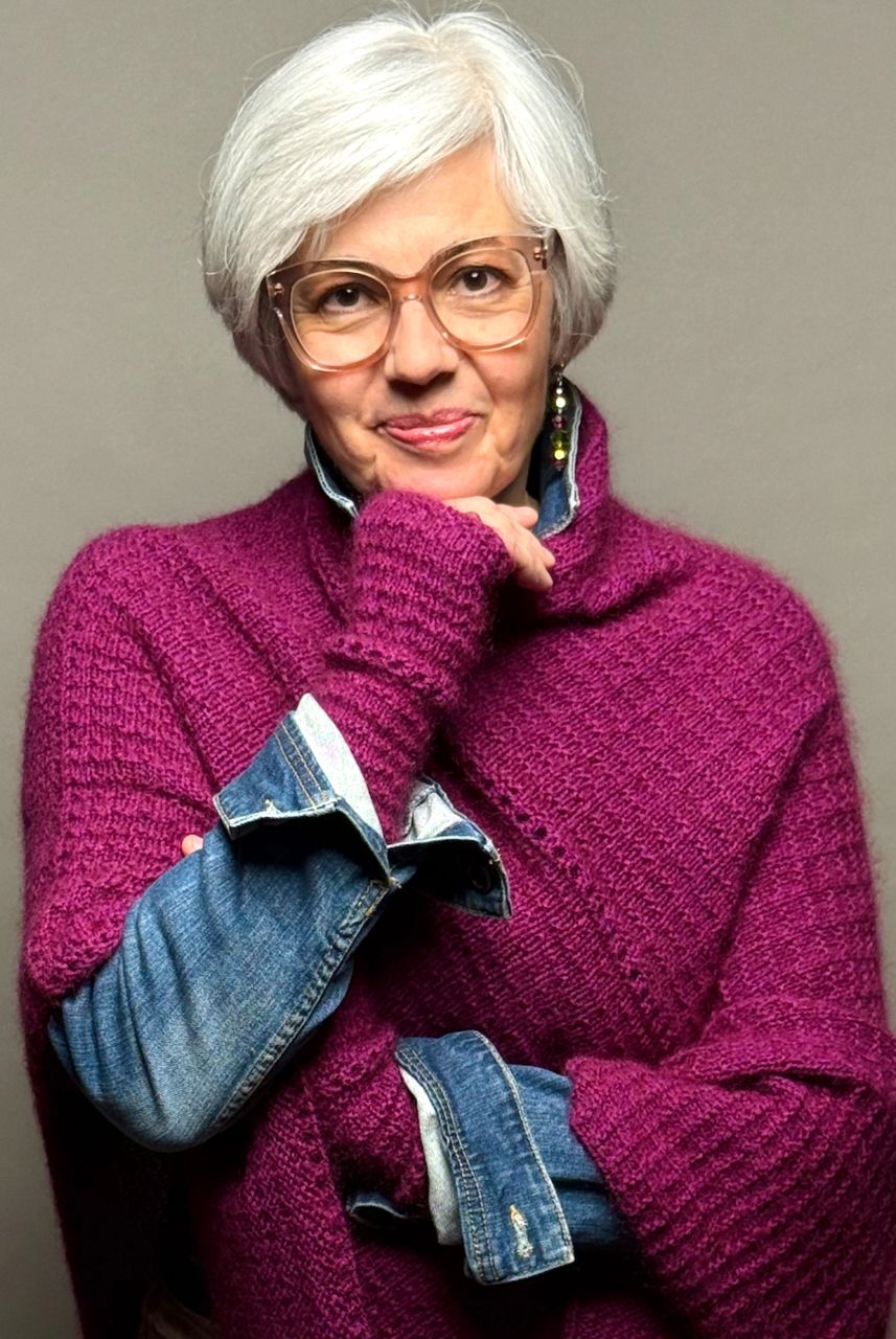 Poncho & Handstulpen »Louise« – Strickanleitung im 2er-Set