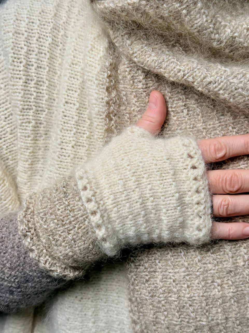 Handstulpen »Louise« Strickanleitung