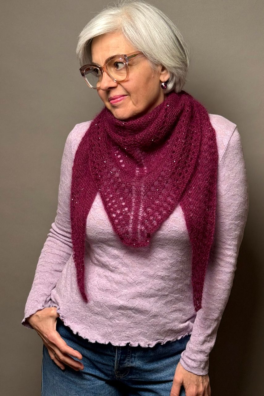 »Little Butterfly«-Wrap Strickanleitung