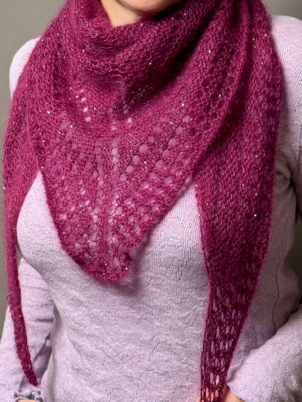 »Little Butterfly«-Wrap Strickanleitung