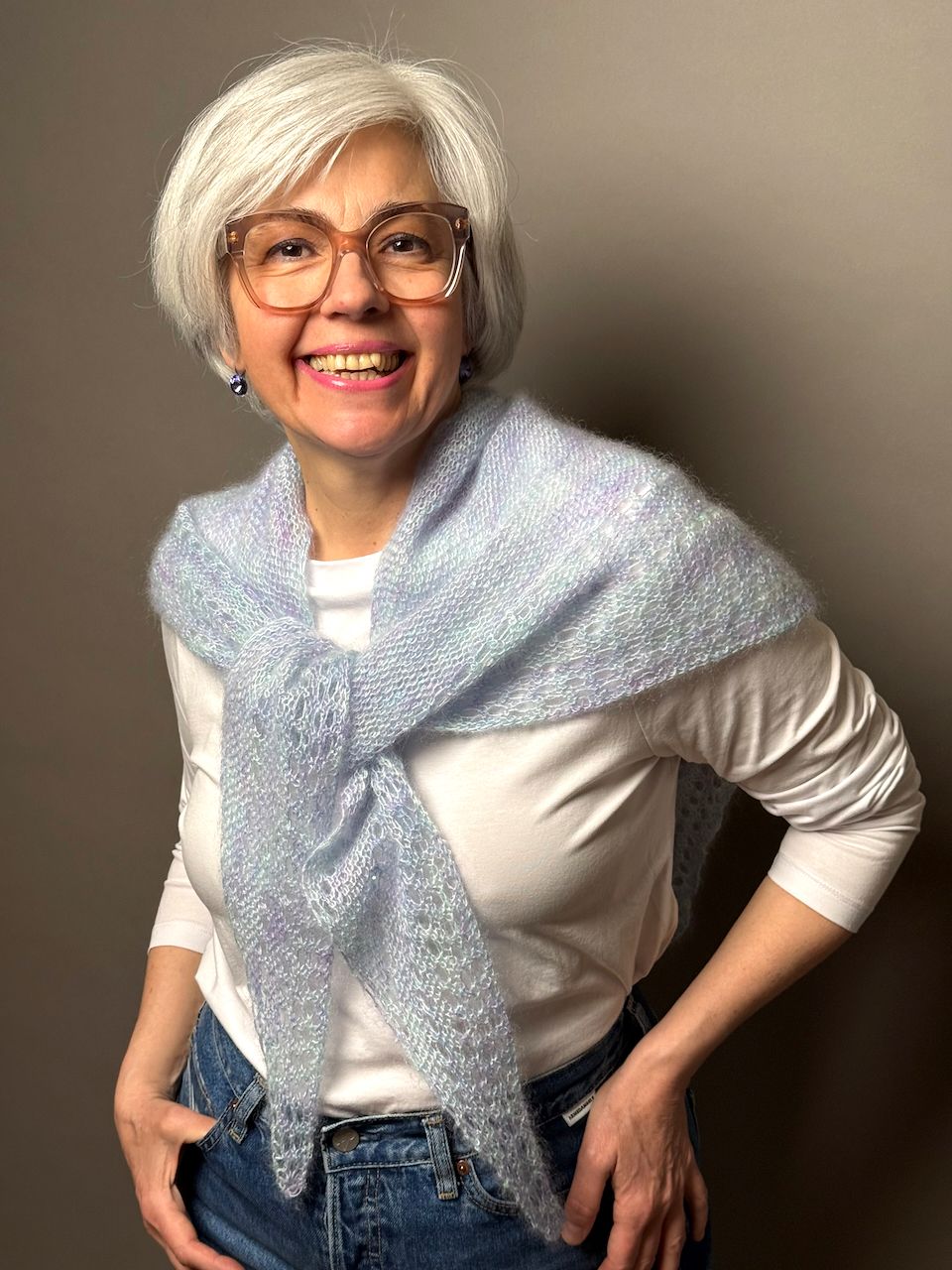 »Little Butterfly«-Wrap Strickanleitung
