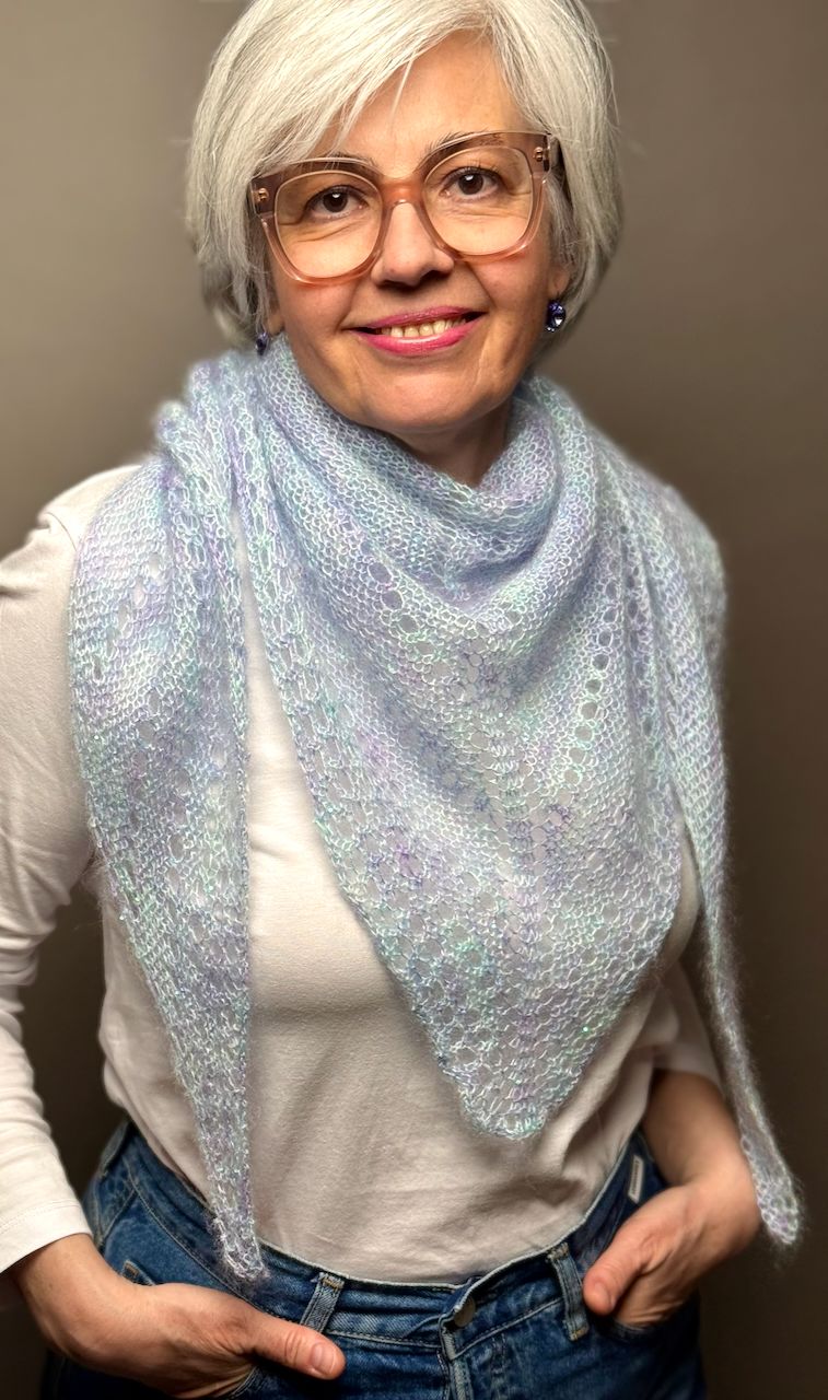 »Little Butterfly«-Wrap Strickanleitung