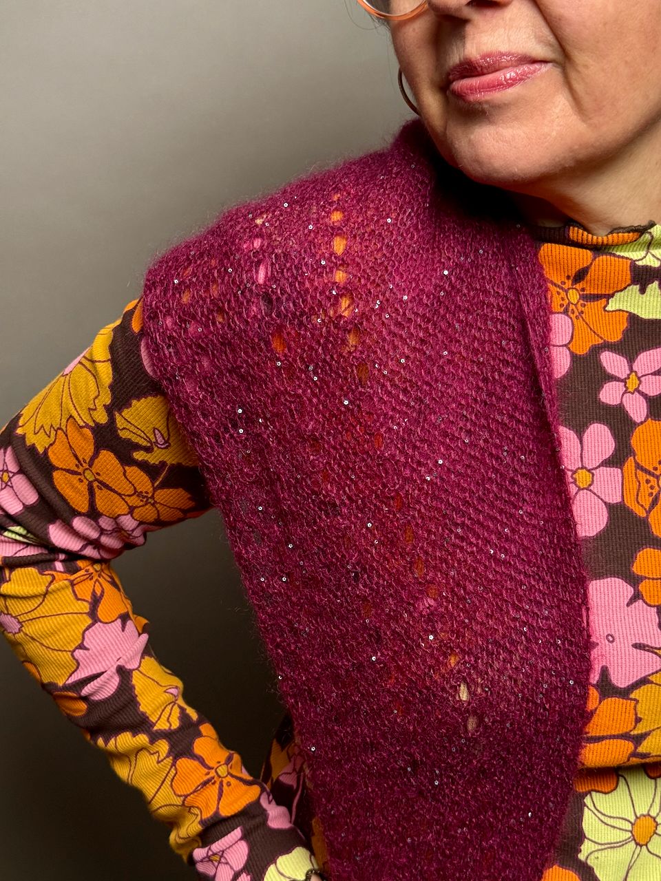 »Little Butterfly«-Wrap Strickanleitung
