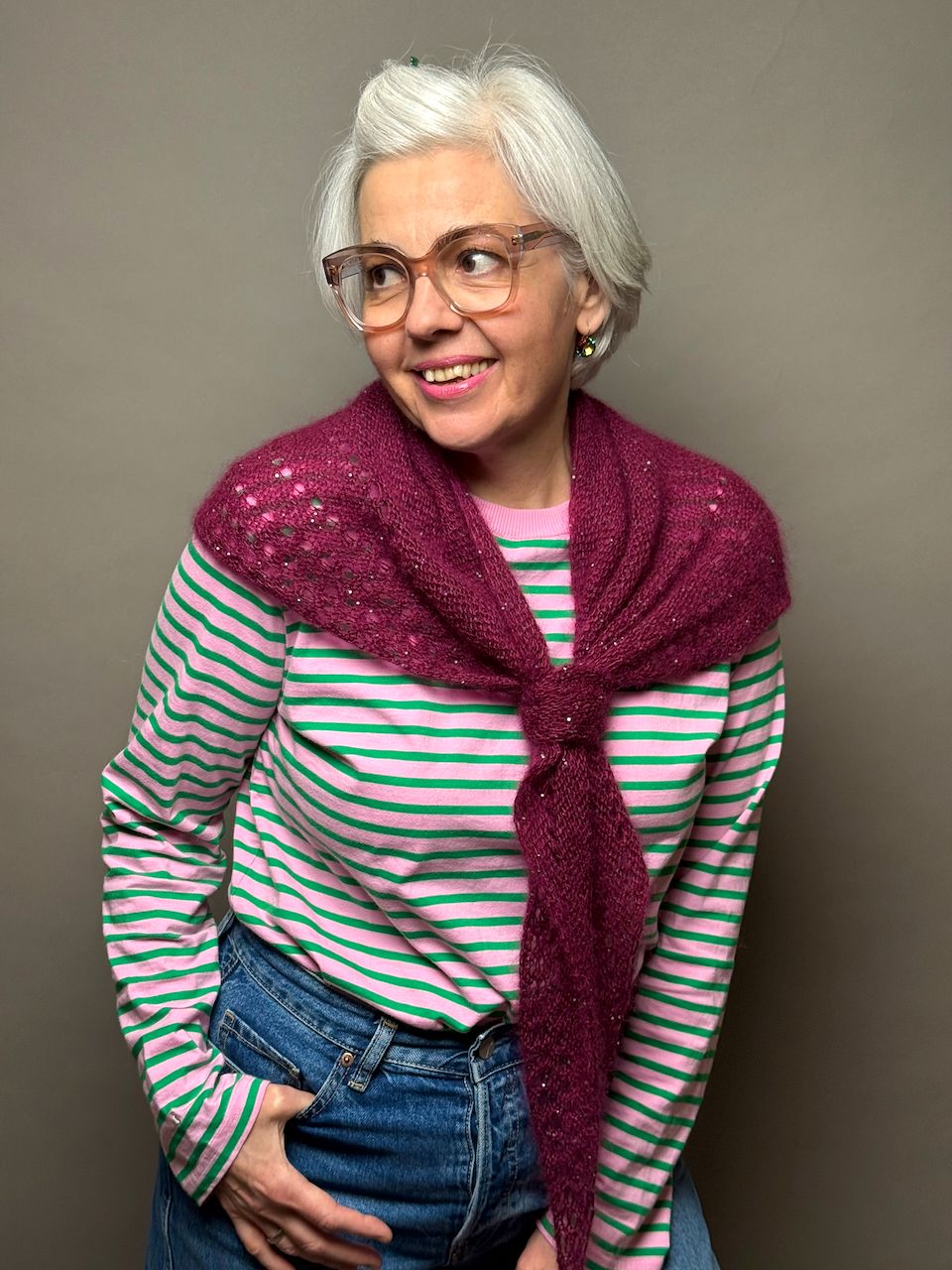 »Little Butterfly«-Wrap Strickanleitung