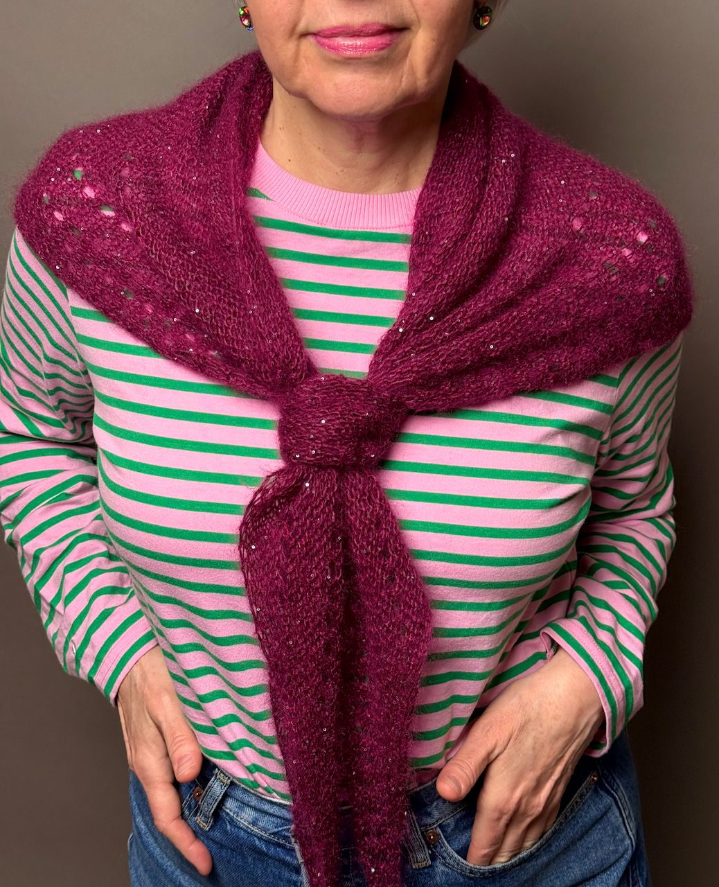 »Little Butterfly«-Wrap Strickanleitung