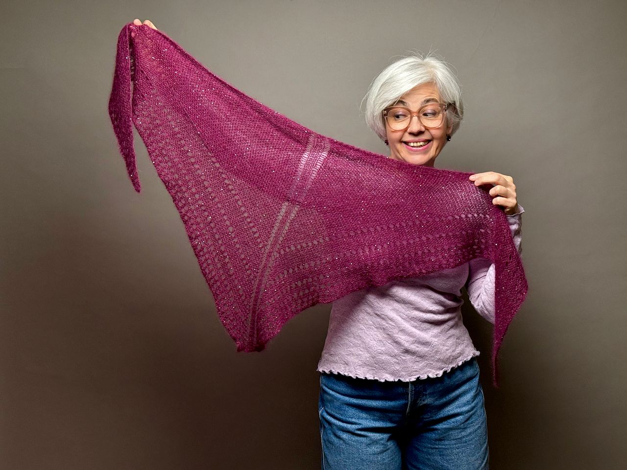 »Little Butterfly«-Wrap Strickanleitung