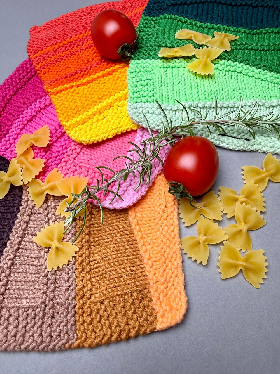 Topflappen-Set »Topfi« Strickanleitung