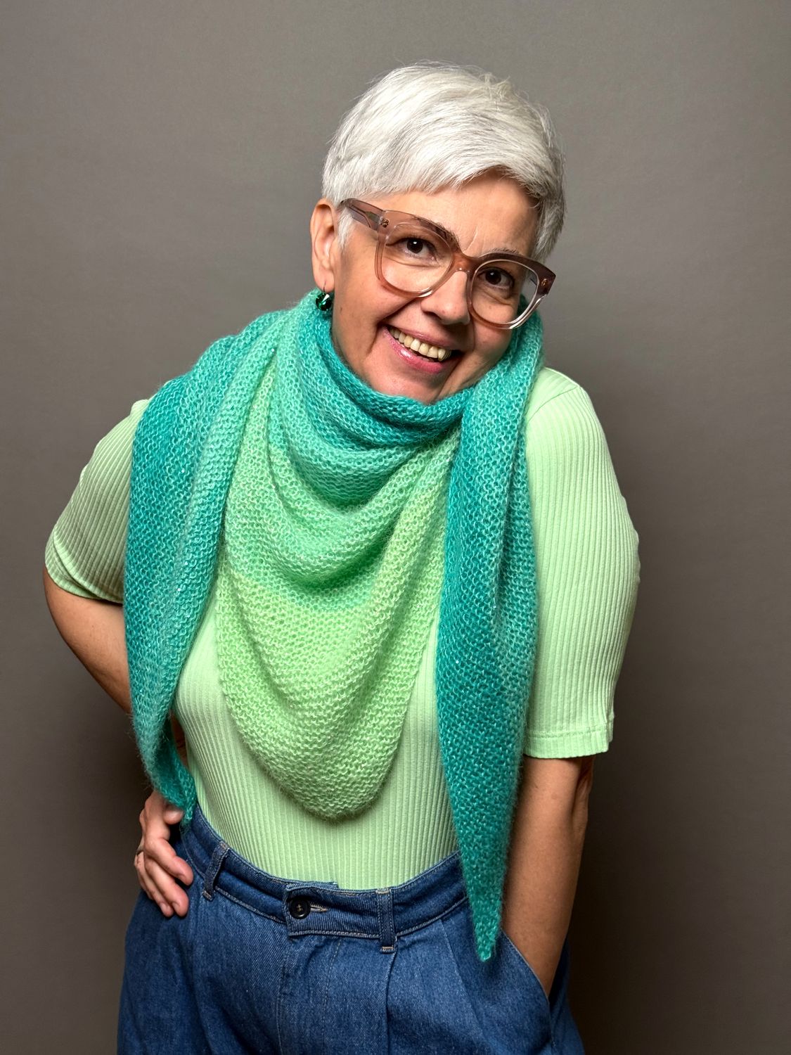 »My Mum’s Triangle« Strickanleitung