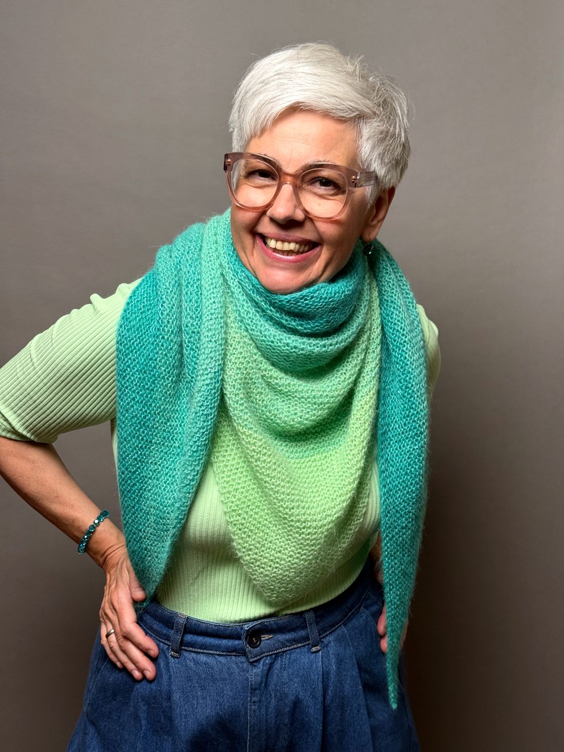 »My Mum’s Triangle« Strickanleitung