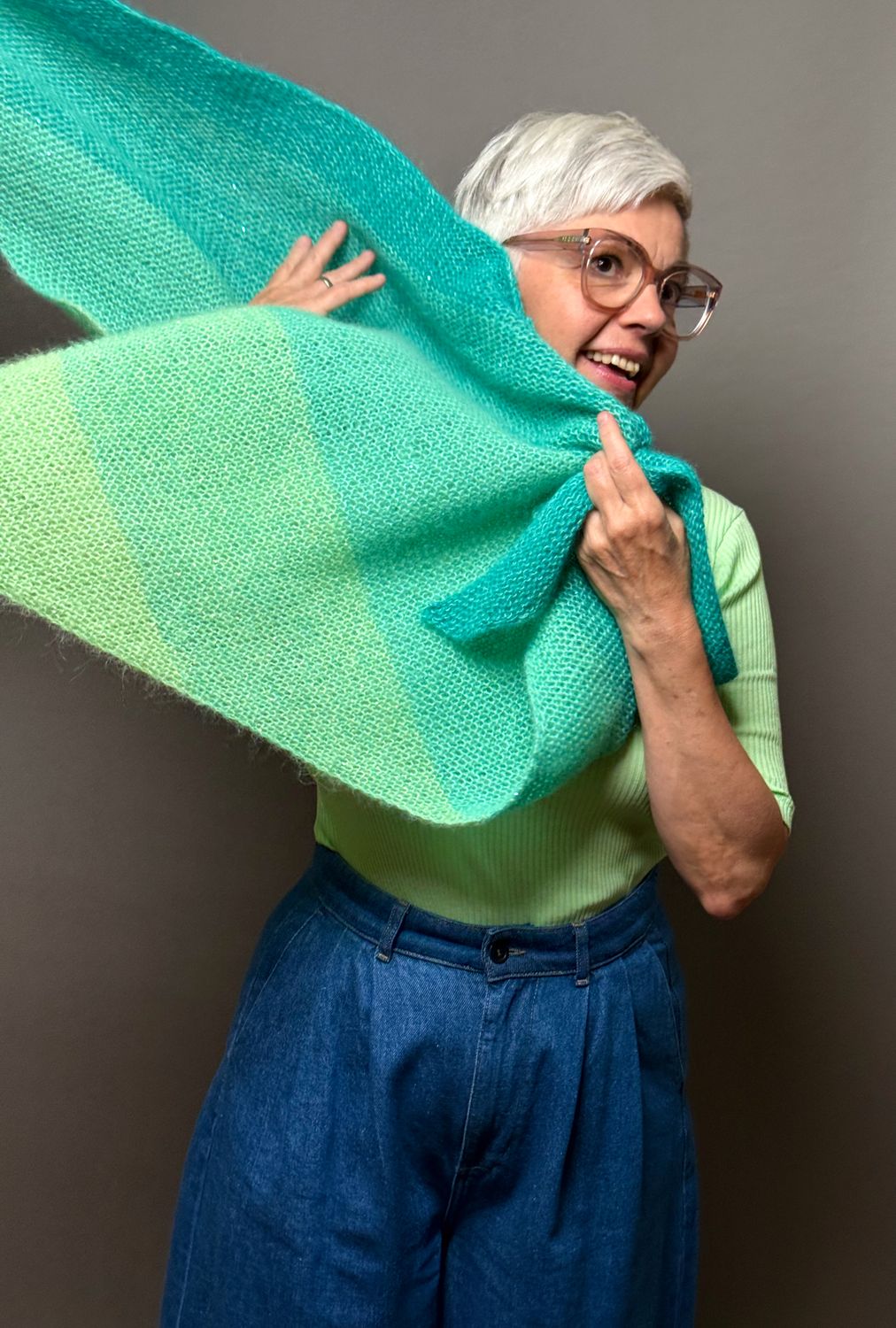 »My Mum’s Triangle« Strickanleitung