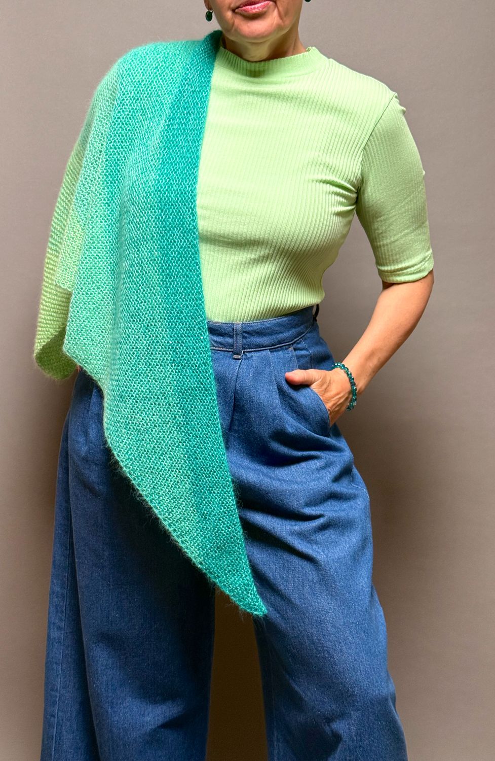 »My Mum’s Triangle« Strickanleitung