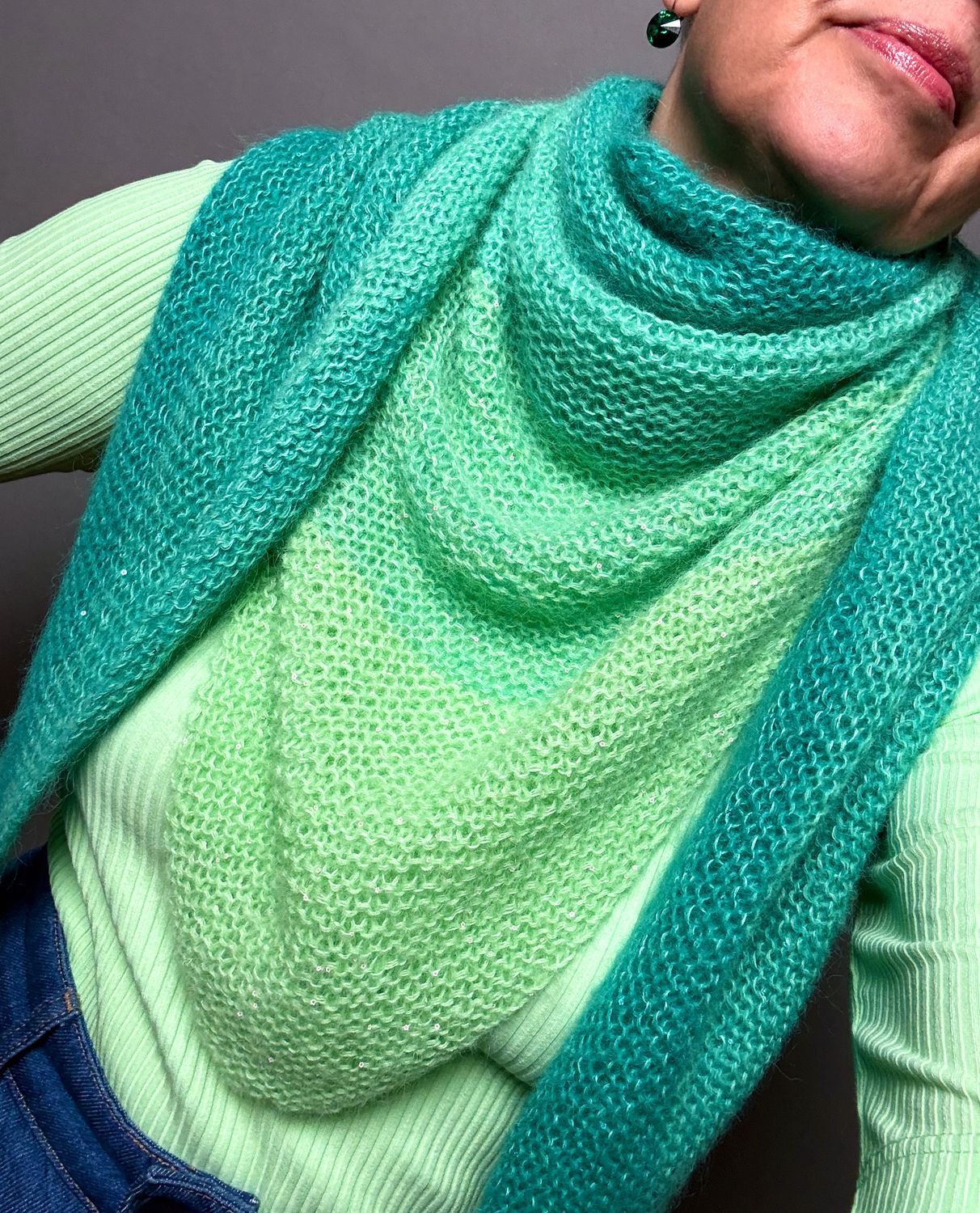 »My Mum’s Triangle« Strickanleitung
