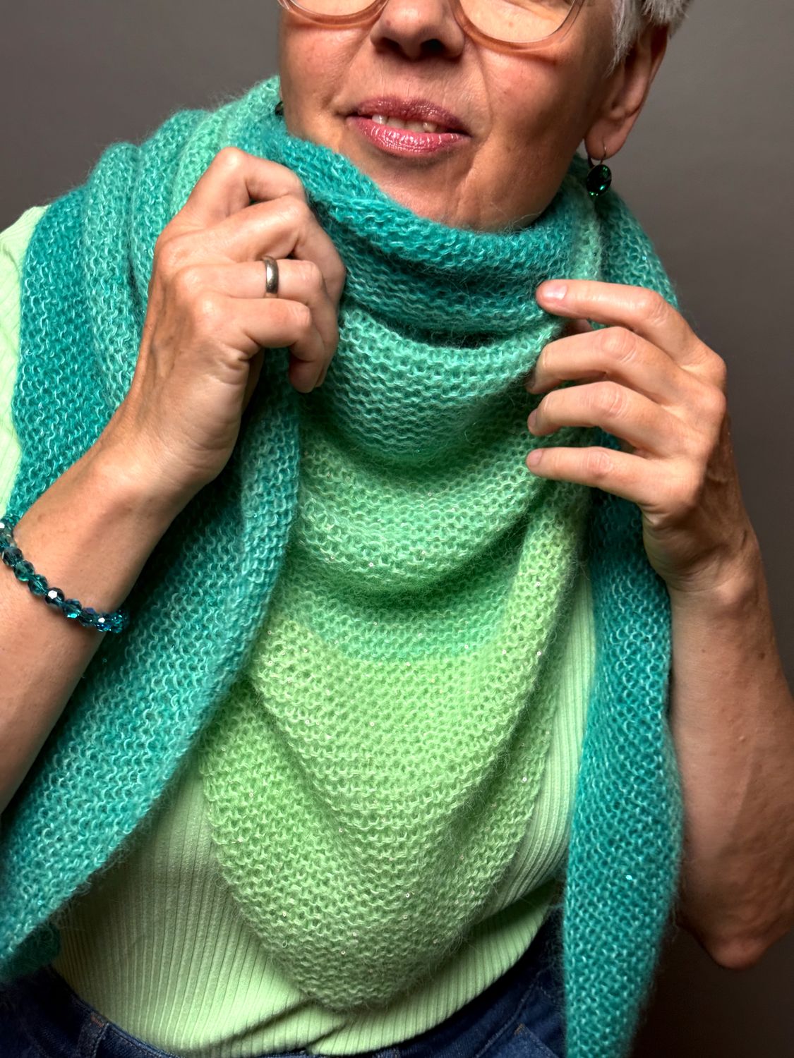 »My Mum’s Triangle« Strickanleitung