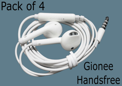 Pack of 4 Gionee Handsfree Original Top Bass Quality