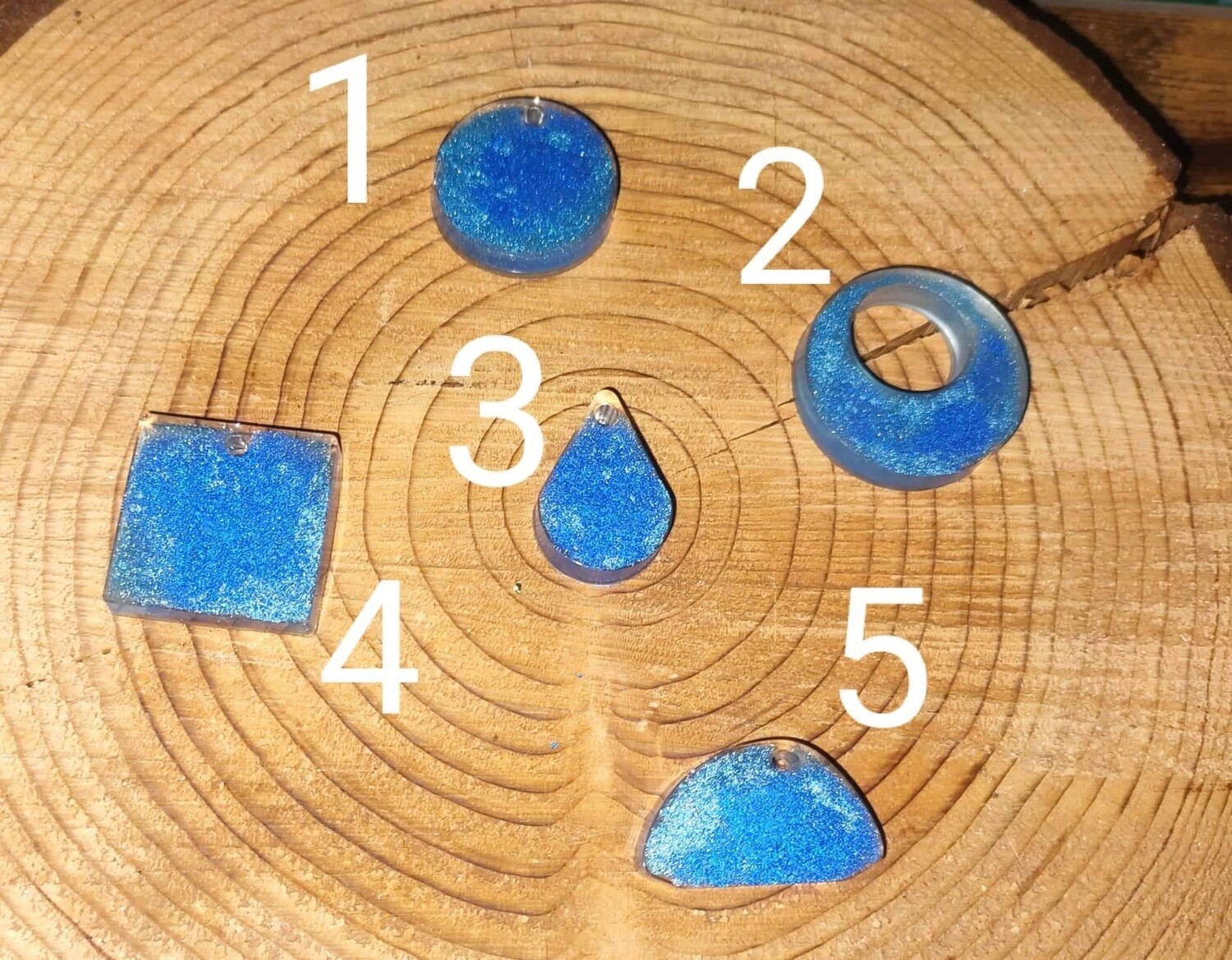 Pendentifs « Blue Heart »