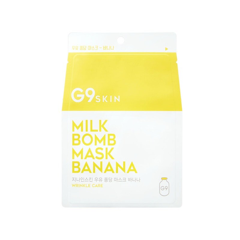 G9skin, Mascarilla bomba de leche con platano, 21 ml (1 Pza)