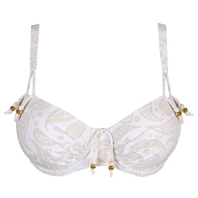 bikini top PrimaDonna Swim Sidari white yacht