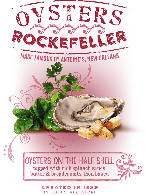 Mardi Gras Guide Themed - Oysters Rockefeller