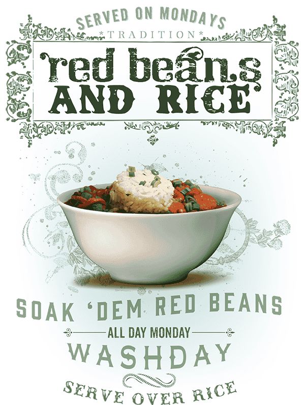 Mardi Gras Guide Themed - Red Beans &amp; Rice