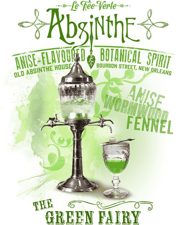 Mardi Gras Guide Themed - Absinthe Happy Hour