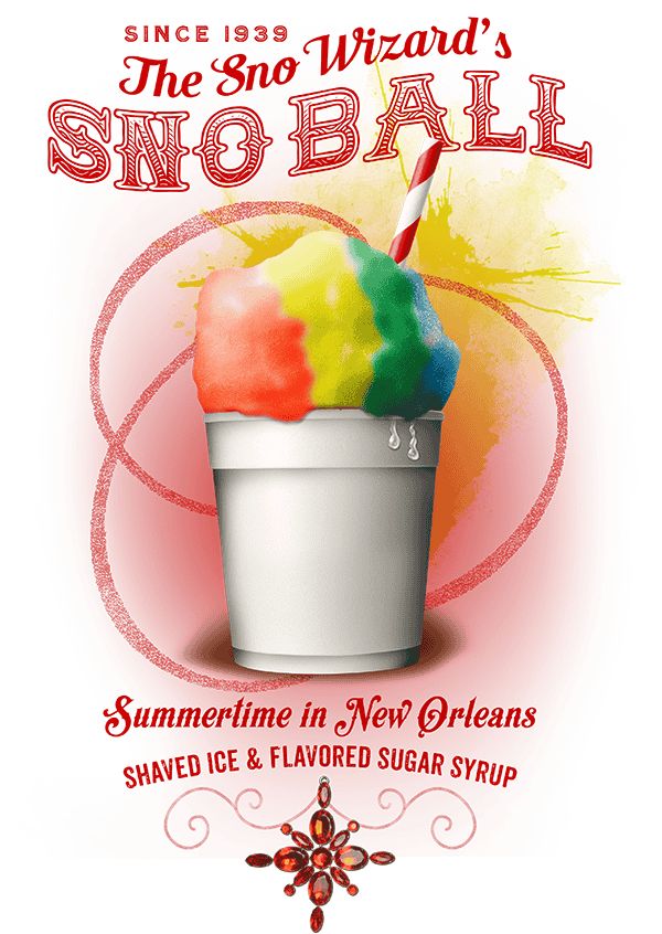 Mardi Gras Guide Themed - Snoballs