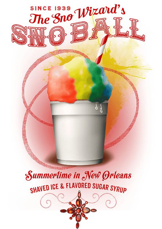 Mardi Gras Guide Themed - Snoballs
