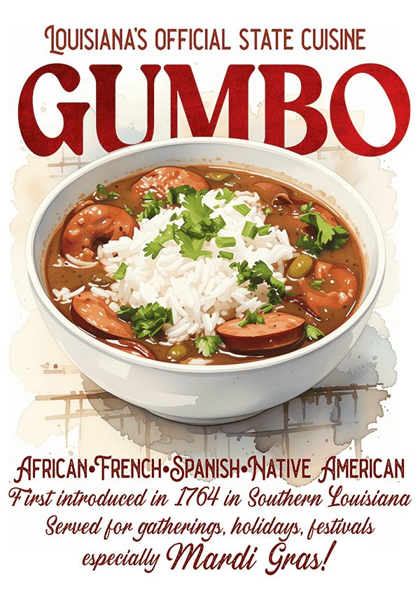 Mardi Gras Guide Themed - Gumbo