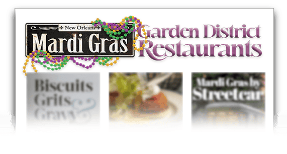 Mardi Gras Guide Restaurant - Garden District