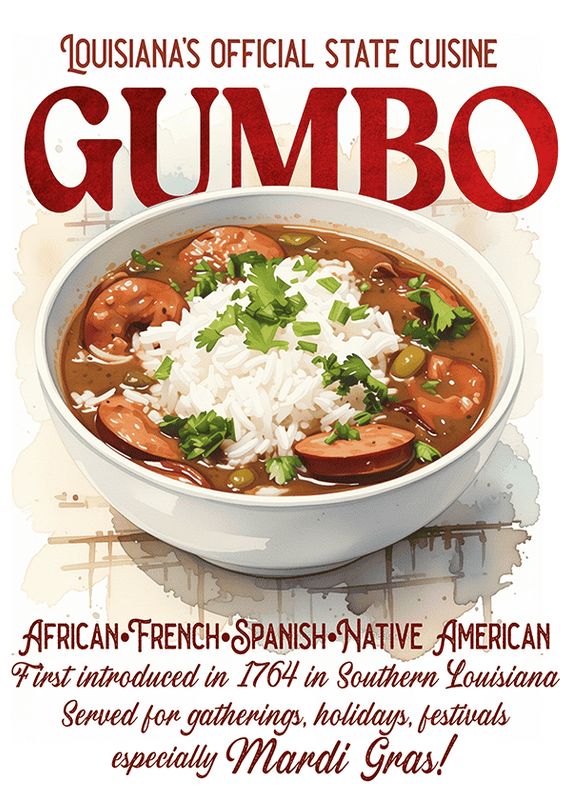 Mardi Gras Guide Themed - Gumbo