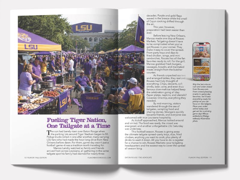 FLAVOR Baton Rouge Feature Story