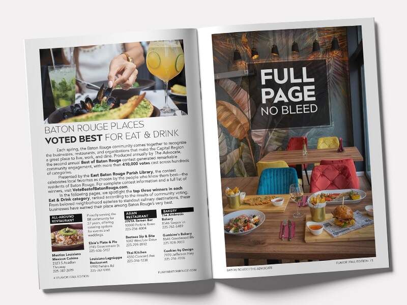 FLAVOR Baton Rouge Full Page