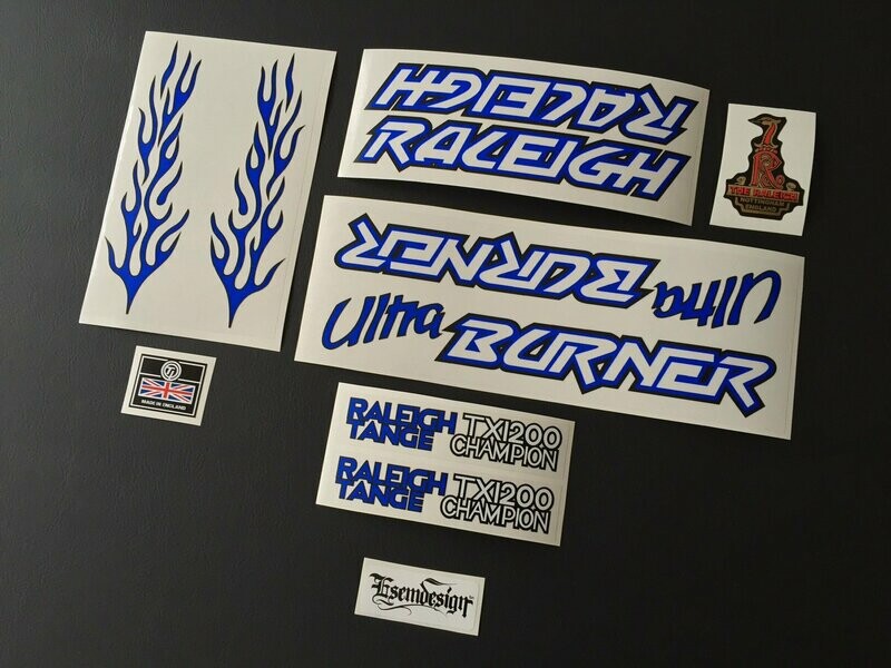 Mk1 Ultra Decal Set Silver Frame