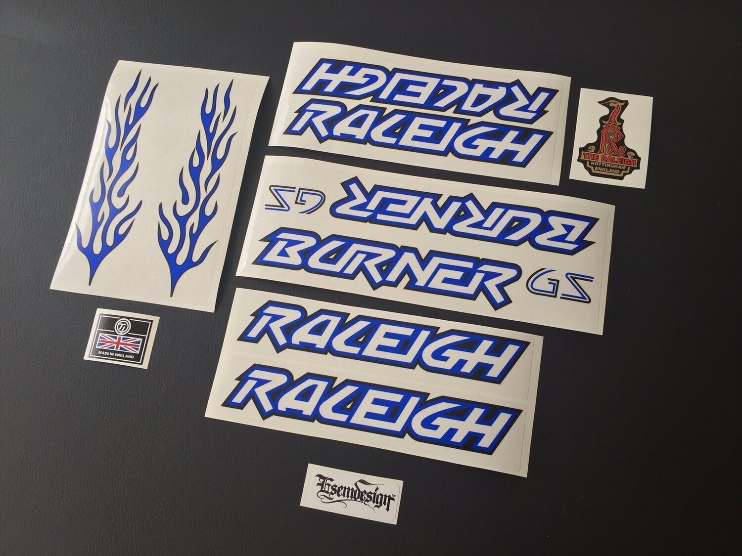 Mk1 Burner GS Decal Set Silver 