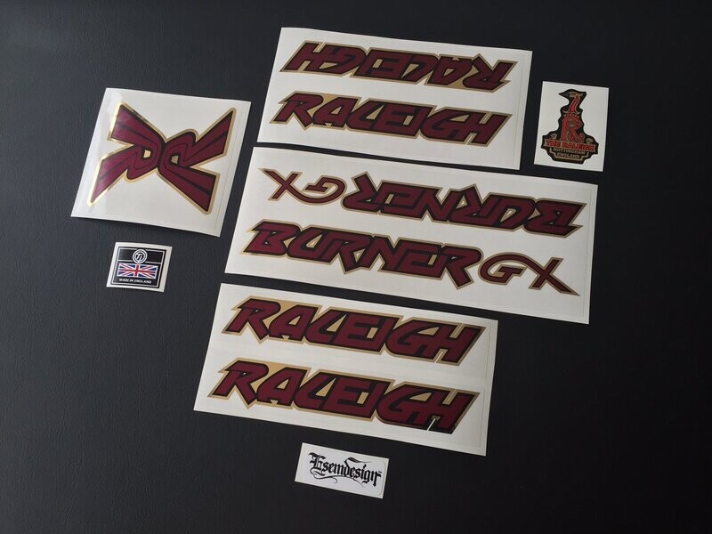 Mk1 Burner GX Decal Set