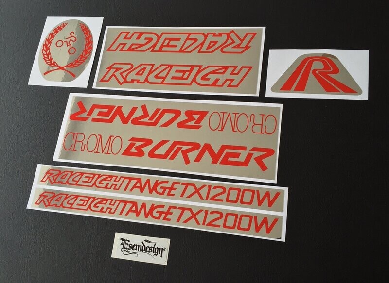 Mk1 Cromo Burner Decal Set