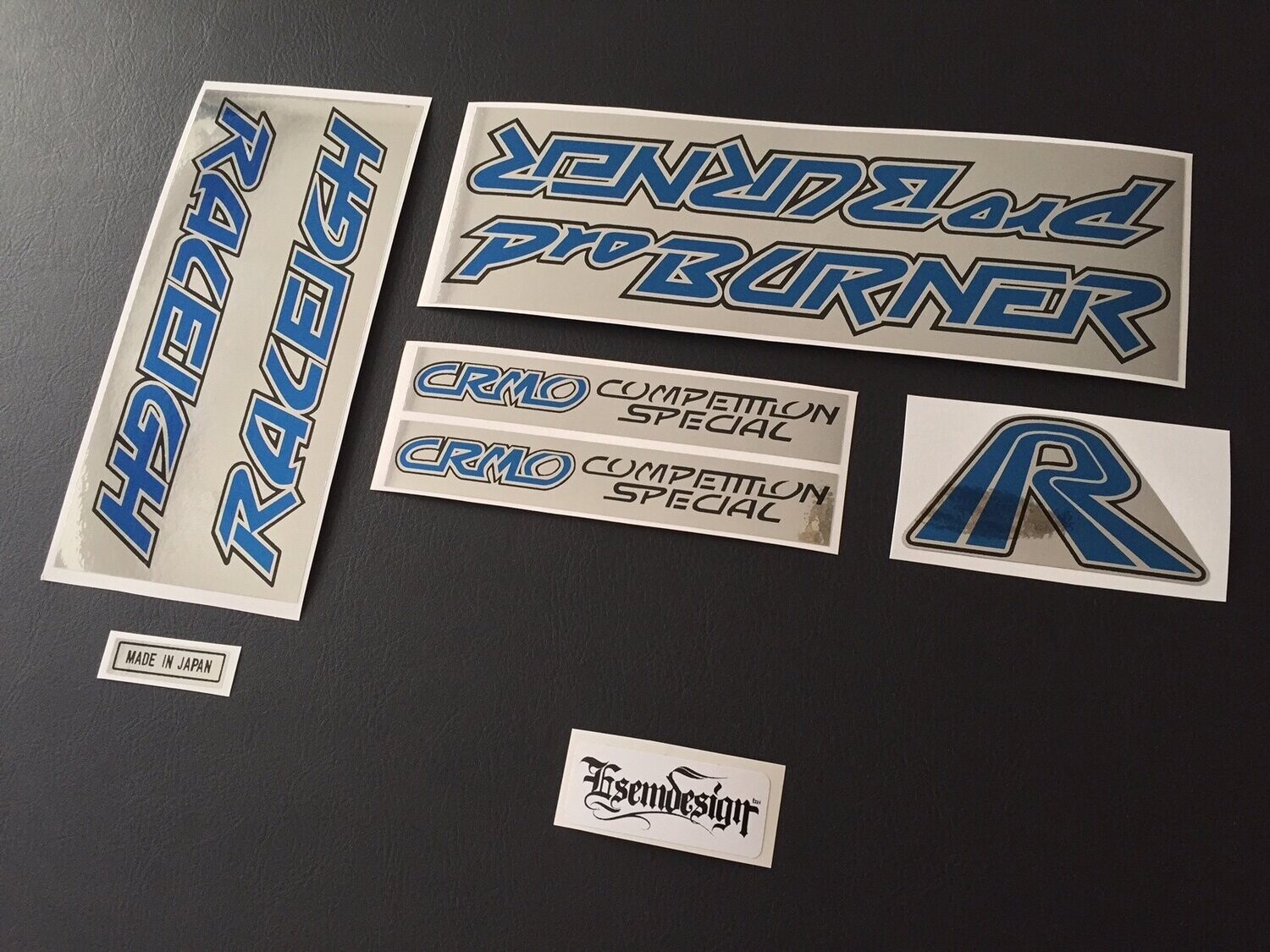 Mk1 Pro Burner Decal Set