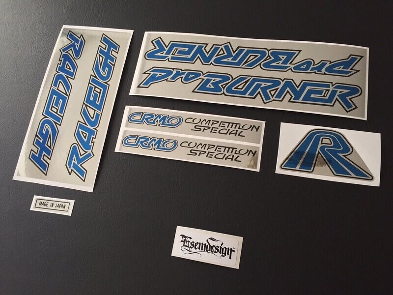 Mk1 Pro Burner Decal Set