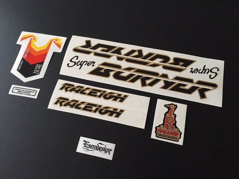 Mk2 Super Burner Decal Set