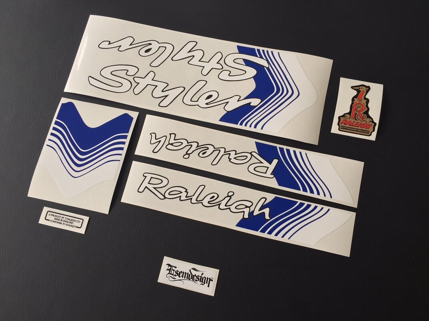 Red Styler Decal Set