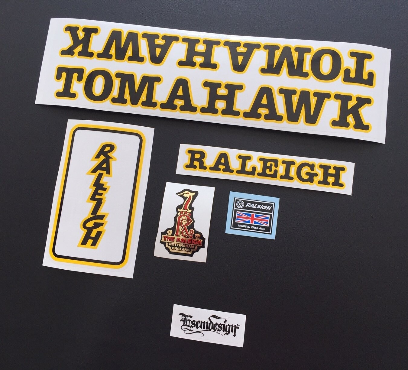 Raleigh Tomahawk Mk2 Yellow / Black