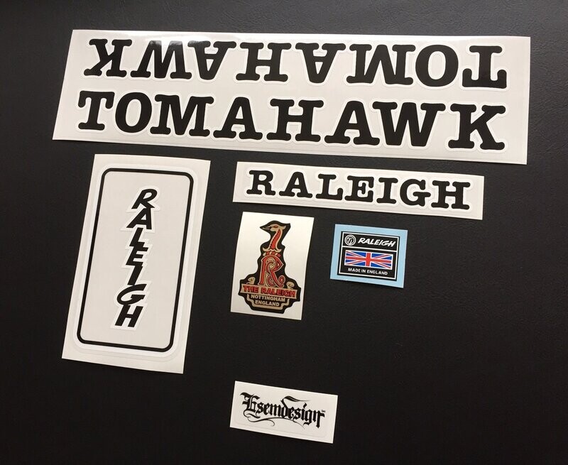 Raleigh Tomahawk Mk2 White / Black