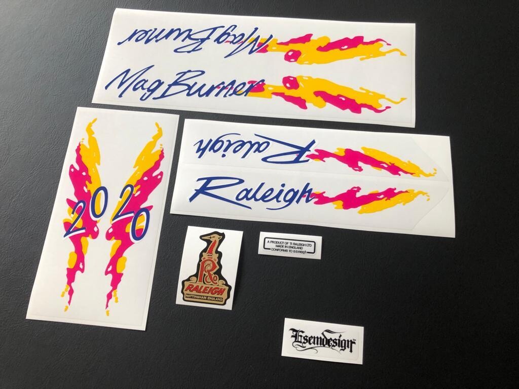 Mag Raleigh 20 Decal Set