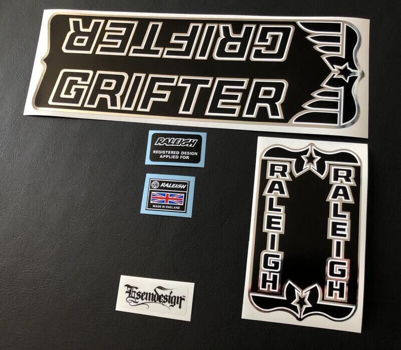 Mk2 Grifter Silver Decal set