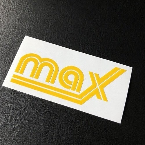 Max Vinyl Cut Decal