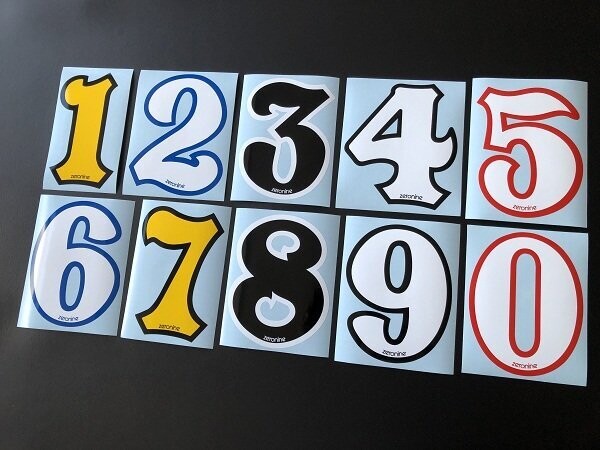 Zeronine Plate Numbers
