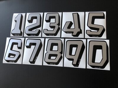 Race Plate Numbers