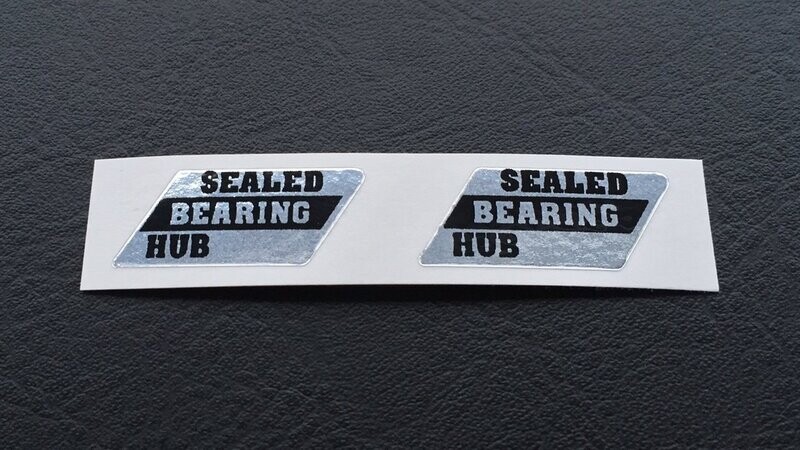 Suntour Sealed Bearing Hub Decals