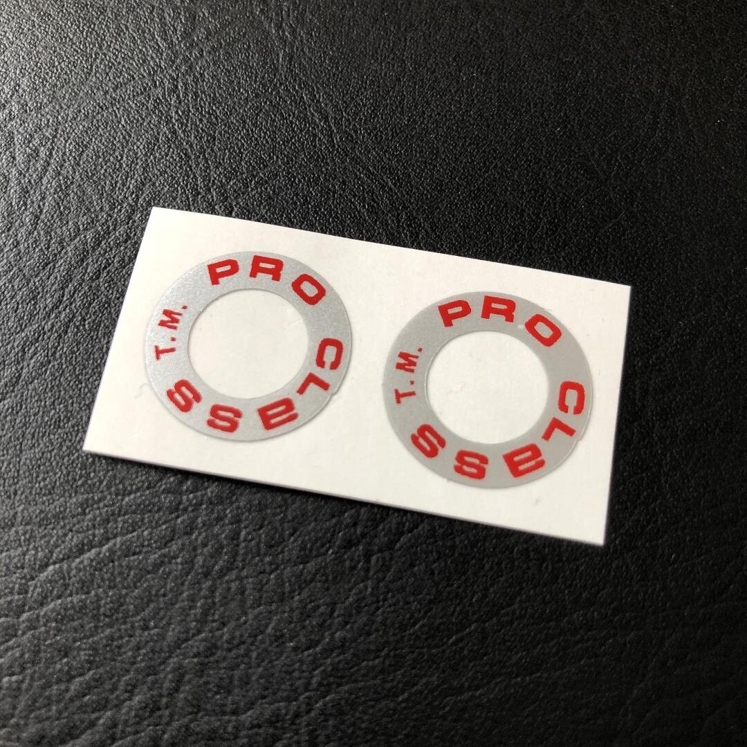 Pro Class Rim Valve Decals