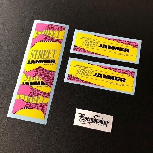 Ninja Street Jammer Decal Set