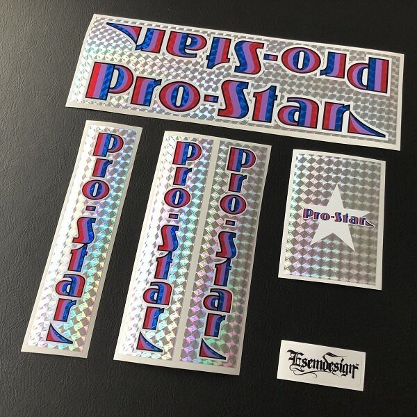 Pro Star Decal Set